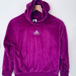 Adidas - Purple Plush Hoodie